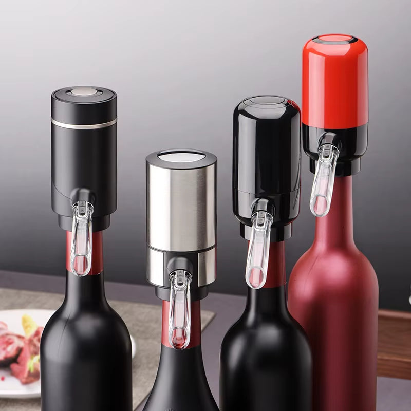 Electric Wine Aerator Dispenser Bar Accessories One-Touch Automatic Wine Decanter Pourer Wine Aeration for Party Aerador Vinho