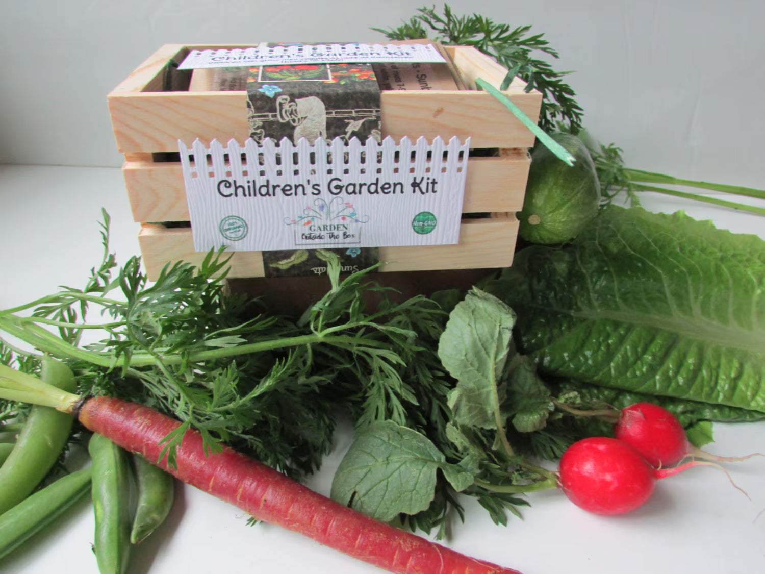 Children'S Garden Kit: Organic Seeds, Mini Greenhouse, Fun Gardening
