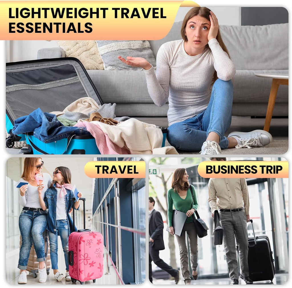 4 Set Compression Packing Cubes Travel for Suitcases,Comp