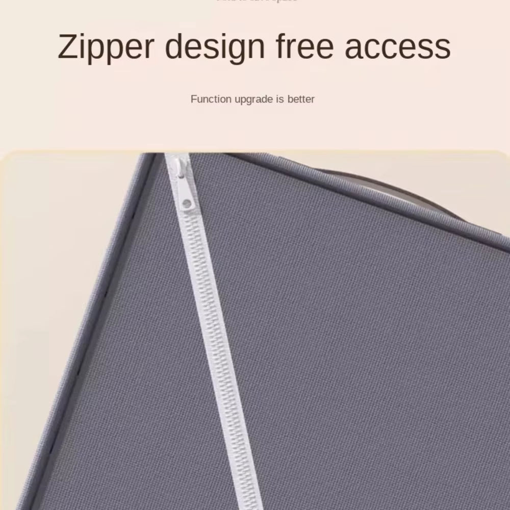 Wardrobe Clothes Storage Organizer Sweater T-Shirt Storage Box Thickened Pants Storage Box with PP Board Cabinet Foldable Drawer