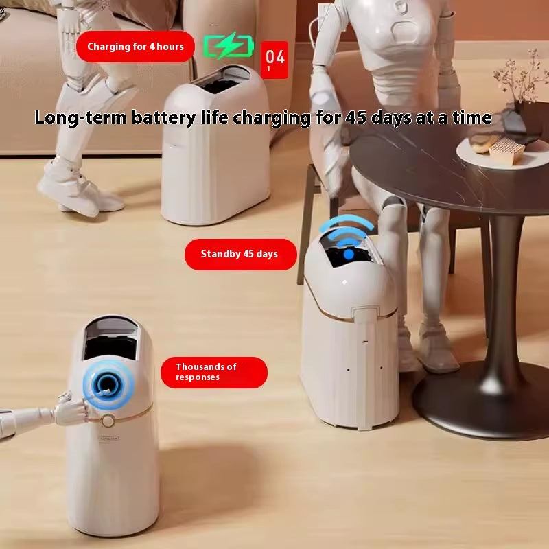 Japanese Smart Trash Bin Fully Automatic Packing Bag Replacement Sensor Electric Trash Bin Bathroom Home Supplies FYWB