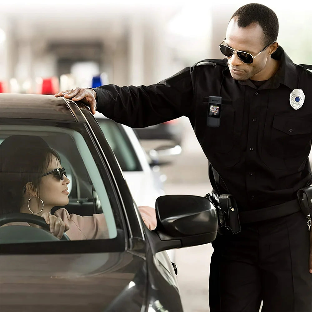 128GB 180° Rotate Mini Body Camera - 1080P Wearable Camcorder with Night Vision - Long Battery Life Audio Video Camera for Daily Records