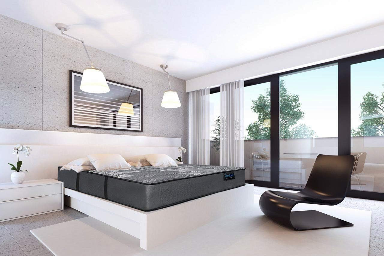 Iq5 Luxury Hybrid Mattress and Adjustable Bed Sleep System, Pressure Relief Sleep, Zero Gravity, Anti-Snore, Custom Comfort Positions (Split King, Luxury Firm (Medium Firm) + 4I Custom)