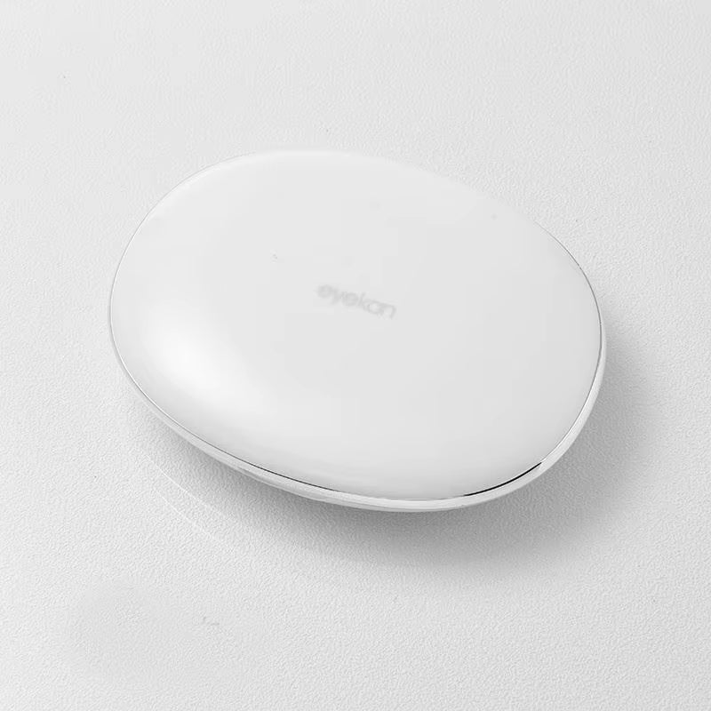 Ultra-Thin Magnetic Attraction round Contact Lens Case with Mirror Storage Box Lens Container Gift Elegant Eye Contacts Case