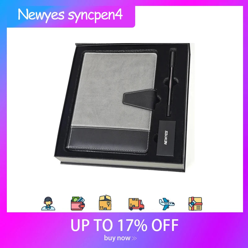 In Stock Newyes Syncpen4 Erasable Reusable Smartpen Set Smart Notebook and Precise Writing System Supports Offline Storage