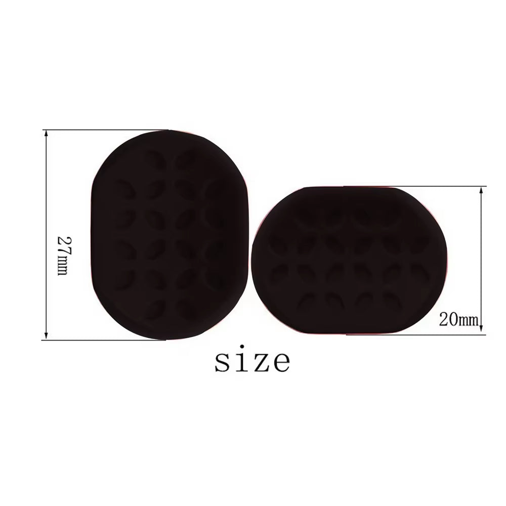 6Pcs Silicone Chews Jawline Trainers Kit Portable Neck Muscle Trainers for Women Men