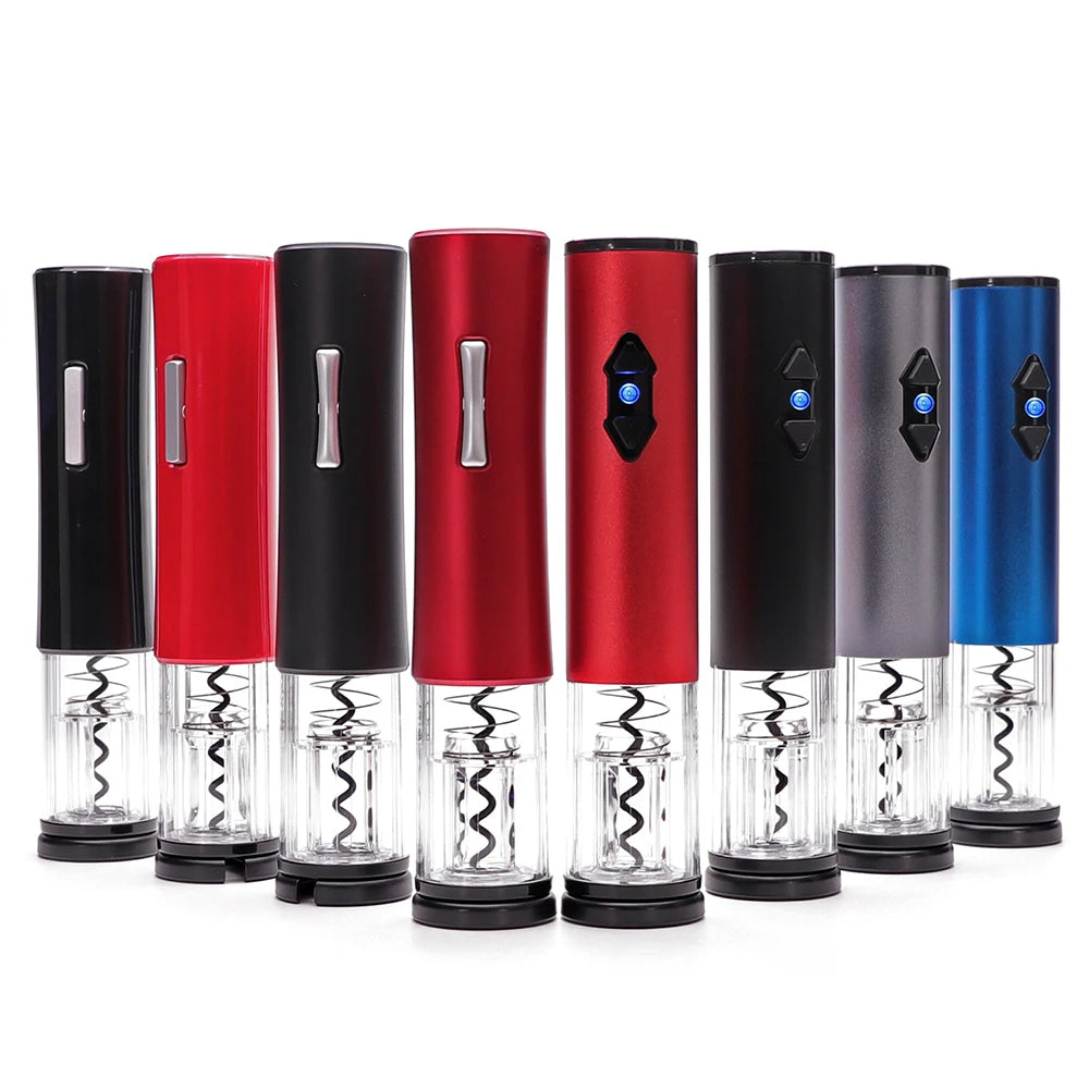 Electric Wine Opener, Battery Operated Wine Bottle Openers with Foil Cutter, for Wine Lovers Kitchen Party Bar Wedding