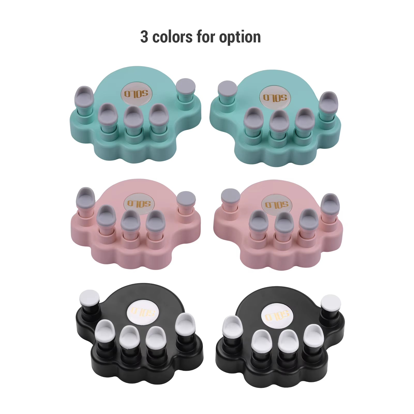 SOLO Piano Finger Trainers Piano Fingers Strength Training Tools Finger Correctors Soft Finger Pads Piano Keyboard for Beginner