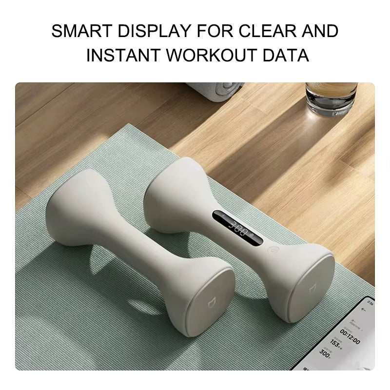 Xiaomi  Intelligent Dumbbell Set 1KG/2KG Smart Motion Tracking Exercise Equipment Fitness Training Home Gym for Mi Home APP