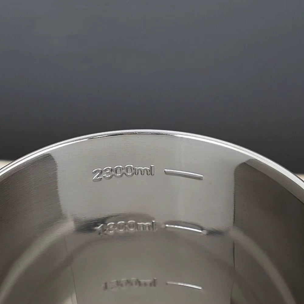 520/1000/1600/2500Ml Stainless Steel Storage Tank Leak-Proof Sealed Food Storage Containers with Scale Airtight