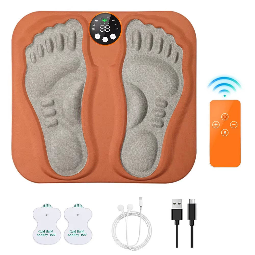 F Remote Feet Massager 3D Smart Foot Massage Pad R8 Modes 29 Levels Foot Relax Muscles Slim Legs Foot Massage Pad