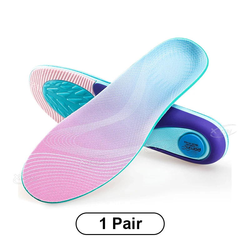 【Xxin】Arch Support Insole Orthopedic Shoe Pad Flat Foot Insert Sport Elastic Breathable Insoles Size35-46