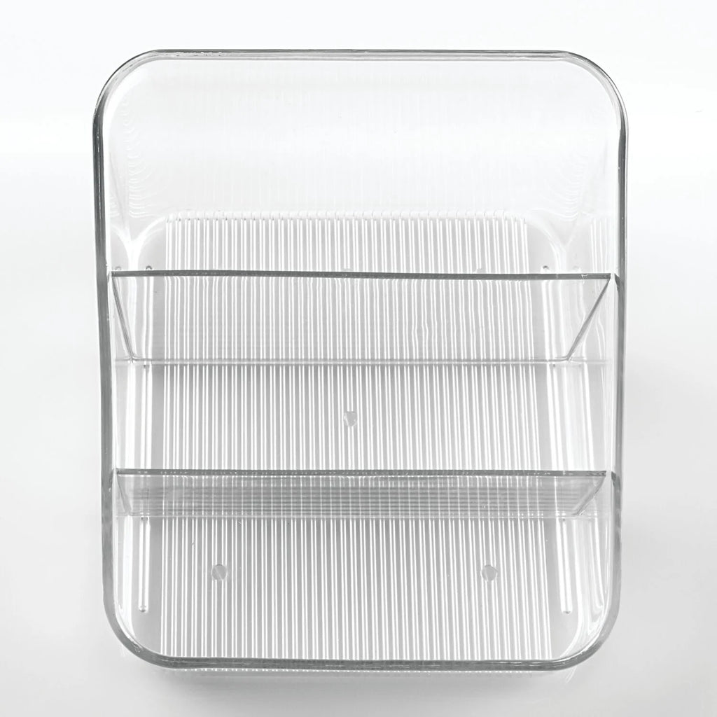Clear 3-Tier Linus Packet Organizer Bin