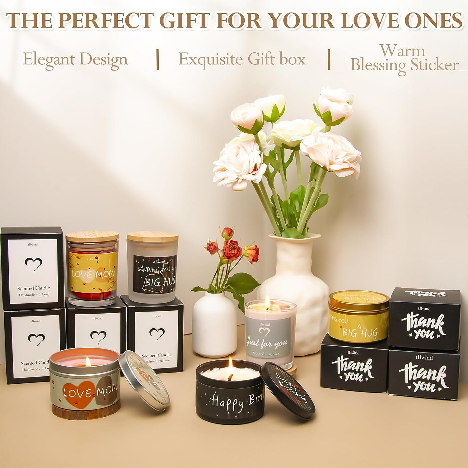 Candle Making Kit, Soy Candle Making Supplies DIY Candle Craft Tools for Adults.