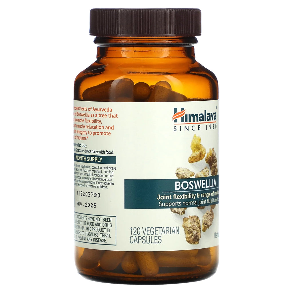 Boswellia, Joint Support for Mobility and Flexibility, 120 Capsules, 1 Month Supply
