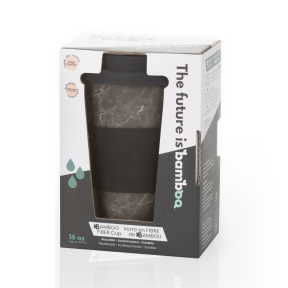 The Future Is Bamboo - B. Café Bamboo Cups - Onyx Marble (1un 6)
