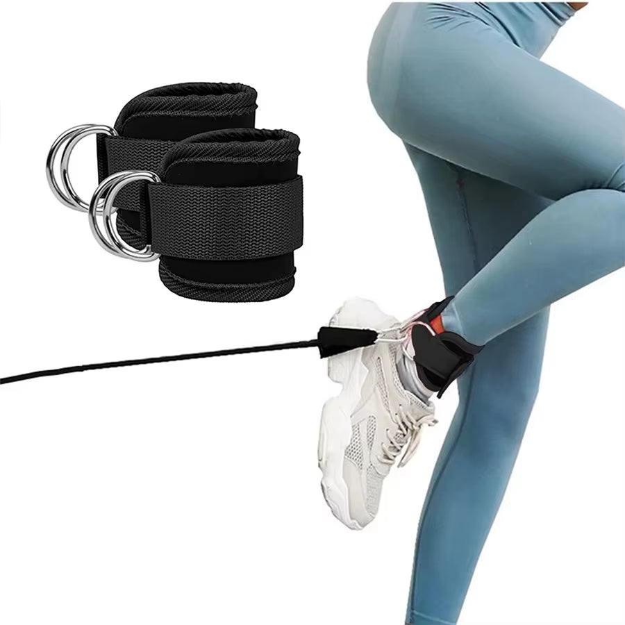 2025 NEW 2PCS Ankle Straps for Gantry Rear Kick Training Hip Exercise Lower Body Exercise - Adjustable Leg Straps