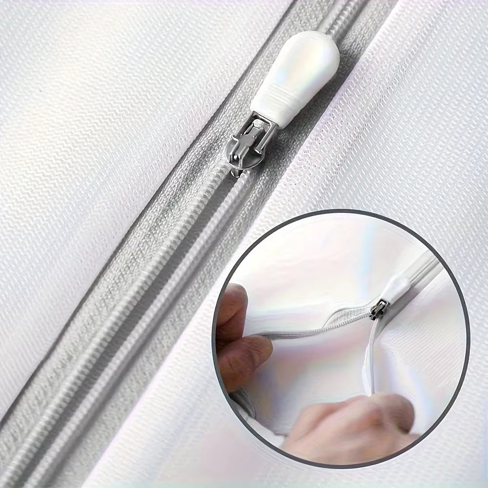 4/3 Pcs Mesh Laundry Bags Set Delicate Lingerie Wash Bags Anti-Deformation Winding College Dormitory Dirty Clothes Storage Bags