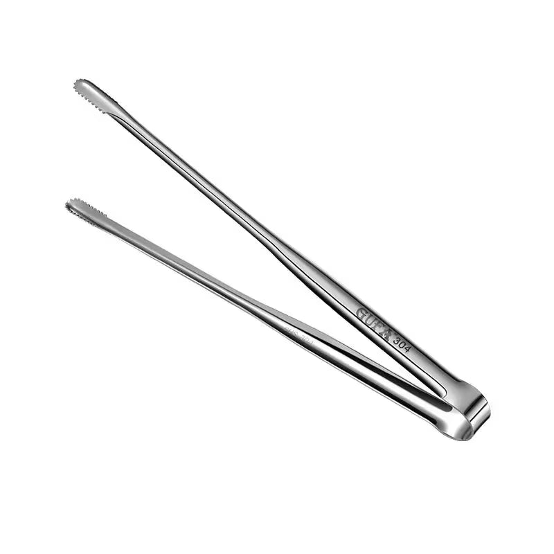 Stainless Steel Barbecue Tongs Japanese Bread Tongs Food Tongs Steak Tongs Lengthened Barbecue Tongs Kitchen Gadgets