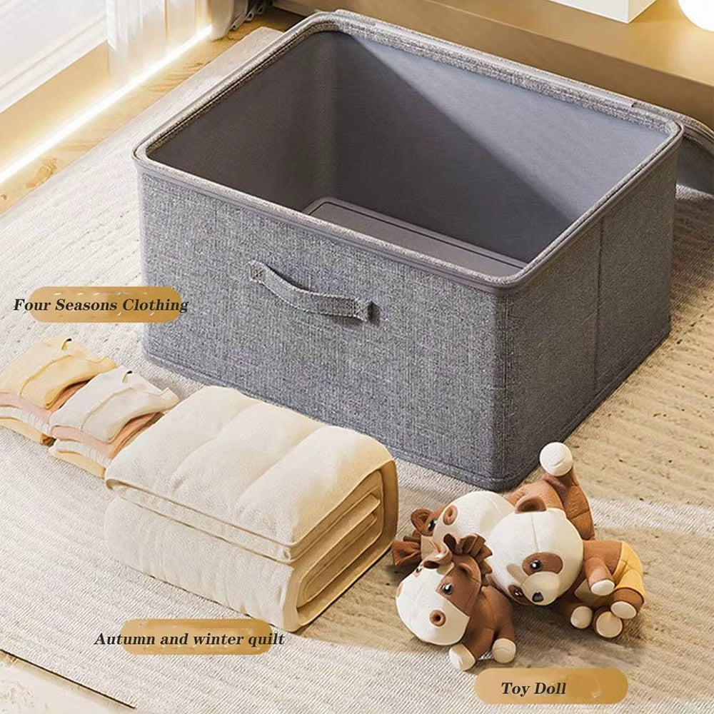 1PCS Folding Clothes Organizer , Large Capacity Quilt Organizer Multifunctional Bra Organizer Lingerie Oxford Cloth Divider