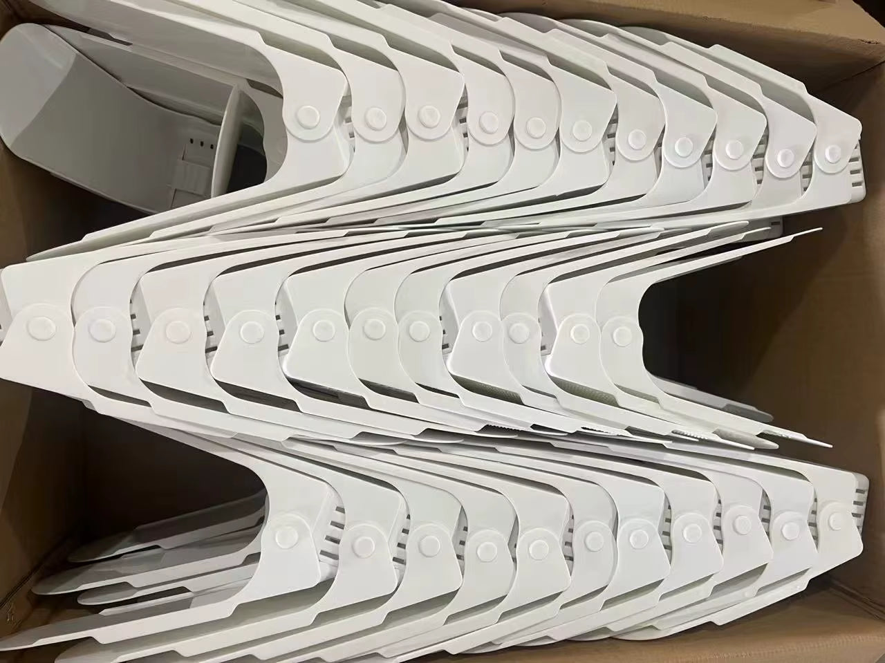 7/100 Pcs Modern Shoe Rack Shoe Storage Rack Double-Layer Integrated Adjustable Plastic Shoe Rack for Home Living Room