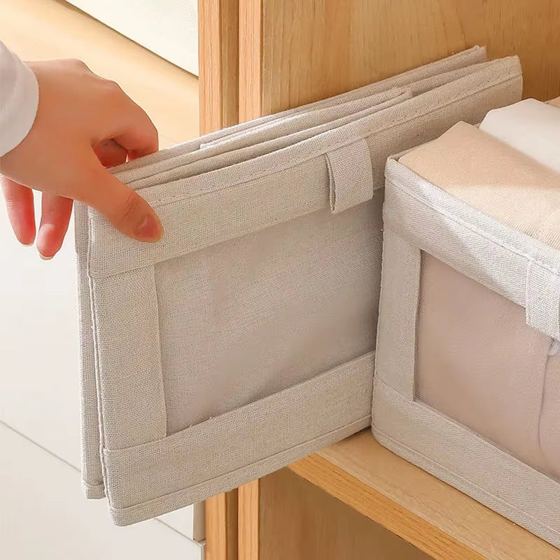 1PC Visible Wardrobe Storage Organizers Cabinet Drawer Clothes Storage Box for T-Shirts Jeans Underwear Pants Organizer Box