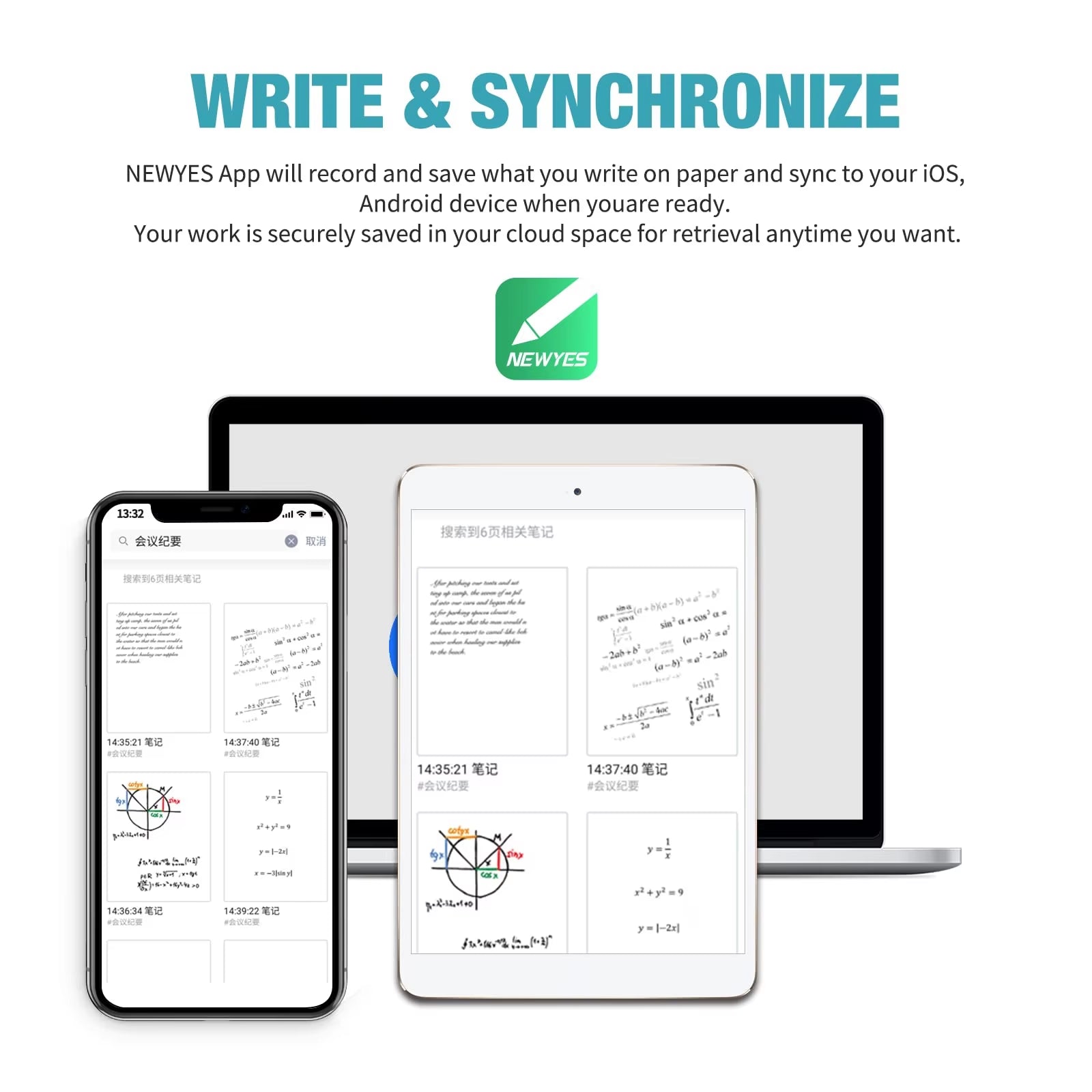 Syncpen3 Lite Smart Notebook with Bluetooth Smart Pen A5 Refills Included App Sync OCR Digital Pen Voice Recording Translation