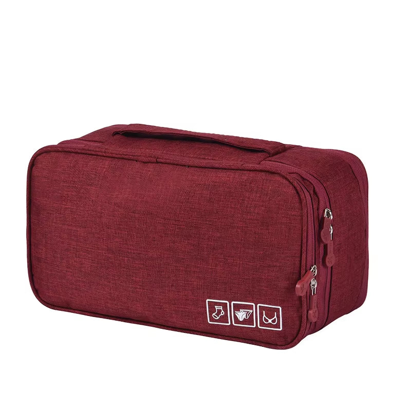 Underwear Storage Bag Travel Bra Organizer Women Men Socks Cosmetics Clothes Pouch Stuff Goods Accessories Supplies Products