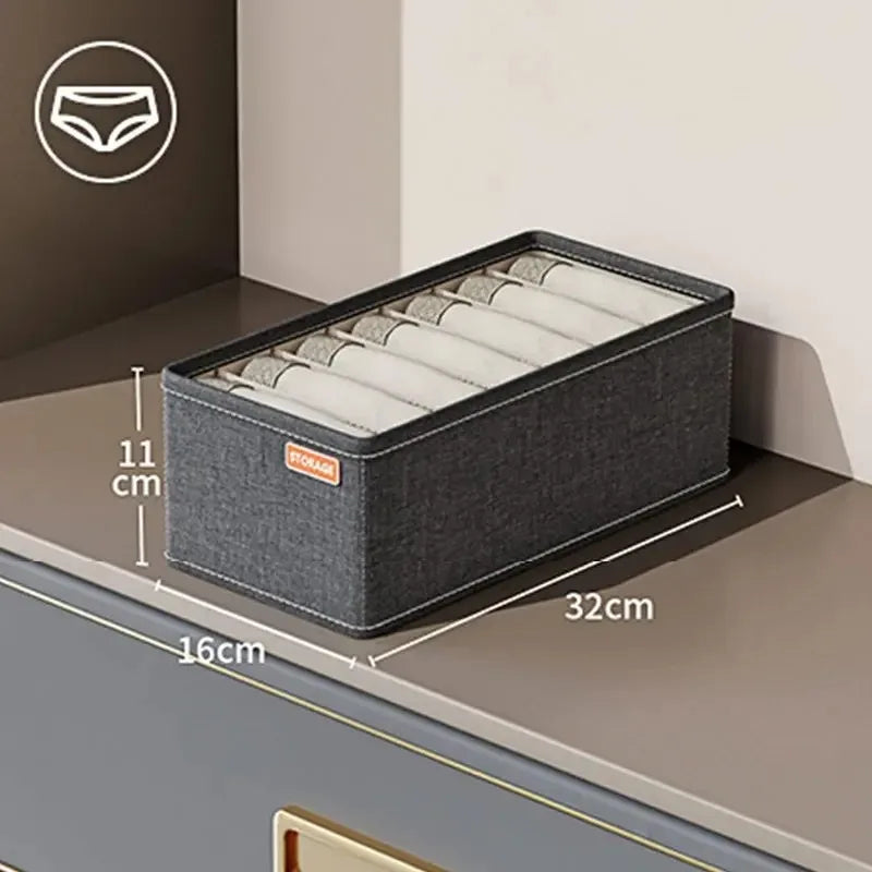 Bedroom Cabinet Drawer Underwear Organizer Socks Bra Clothing Storage Boxes Wardrobe Clothes Organizer Pants Socks Organizer