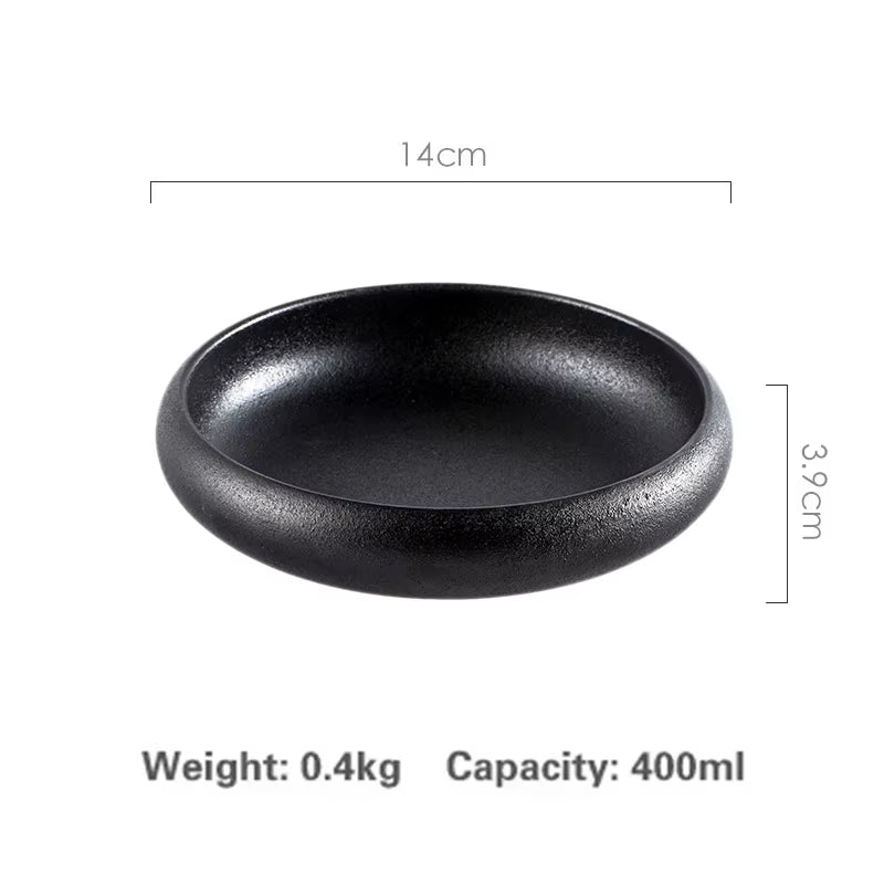 Creative Retro Ceramic Sushi Dishes Japanese and Korean Snacks Small Dishes and Plates Sets Ceramic Plate Japanese Dish Set