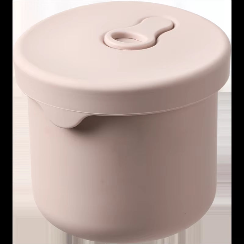 700ML 250ML round Silicone Lunch Box Refrigerator Fresh-Keeping Box Microwave Dishwasher Safe Food Storage Container with Lid