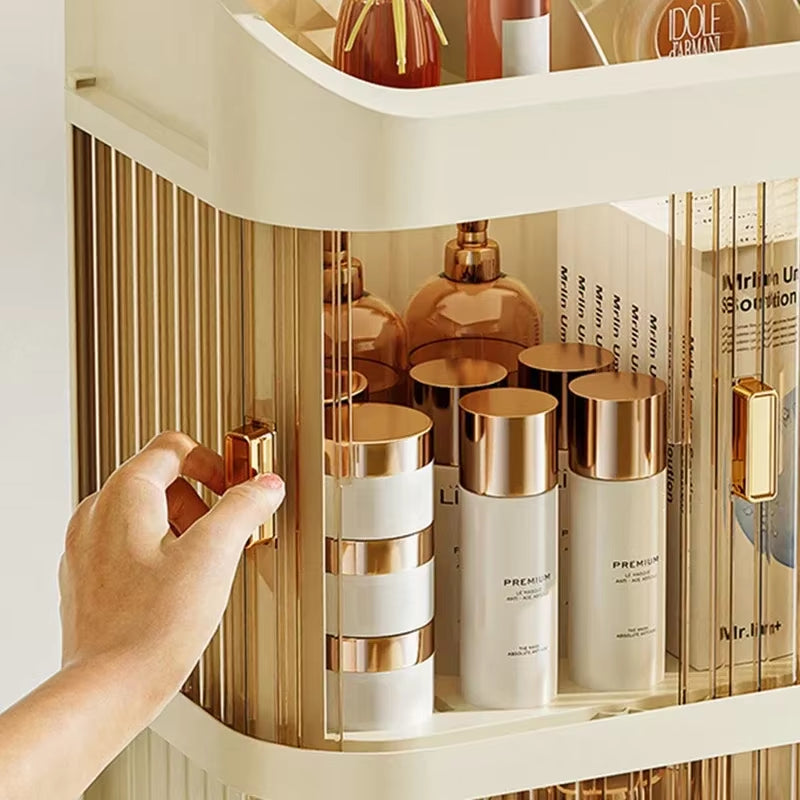 Drawer Type Organizer Desktop Storage Cosmetics Storage Box Large Capacity Dressing Table Skin Care Products Storage Rack
