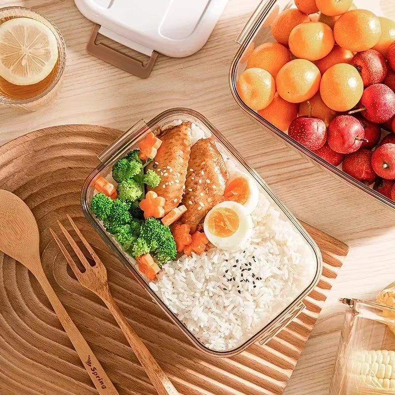 Vacuum Food Storage Box Fresh-Keeping Canister Sealed Storage Container Large Capacity Food Dispenser Kitchen Storage Box