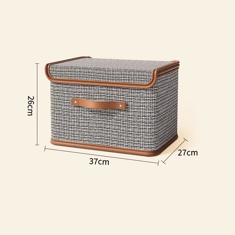 770G Dustproof Storage Box with Lid Large Capacity Foldable Clothes Storage Box Double Thickness Moisture-Proof Storage Box