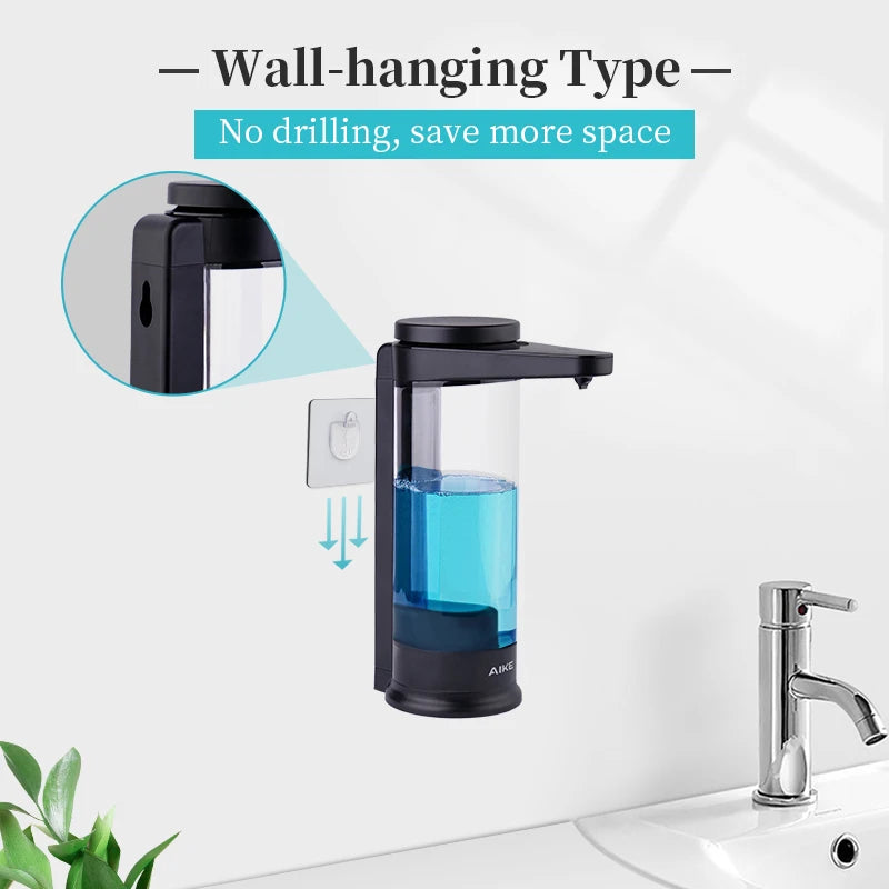 Automatic Liquid Soap Dispenser for Hands Washing Kitchen Liquid Soap Dispenser Chargeable USB Smart Dispenser for Soap