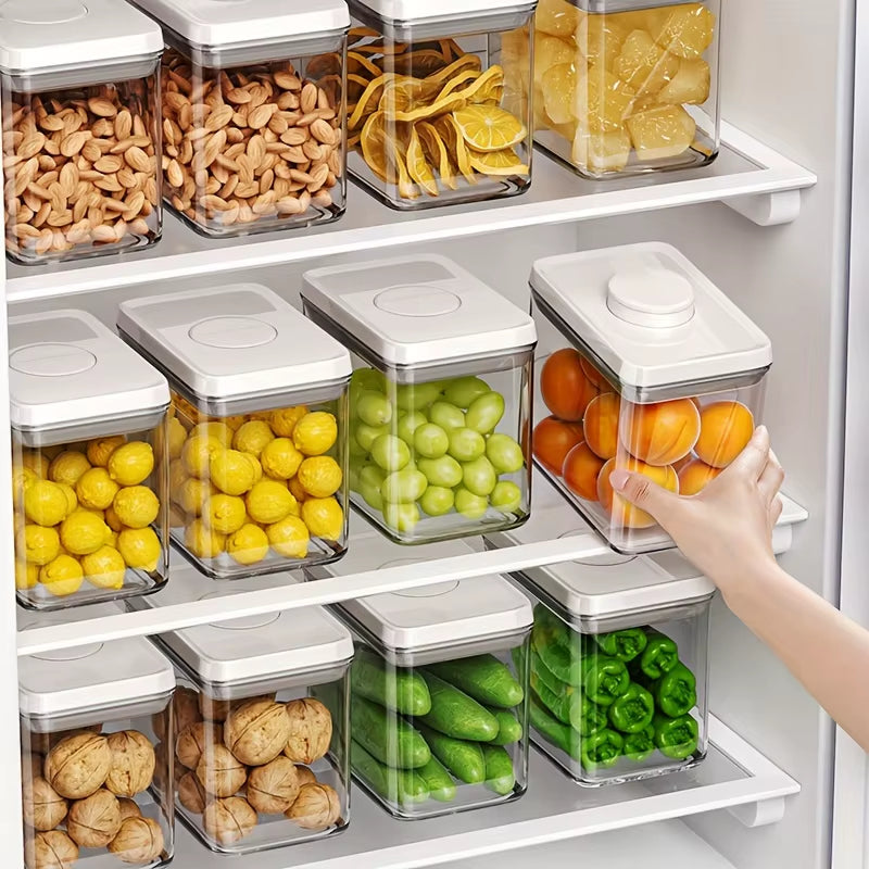 35.5Oz Airtight Food Storage Containers with Lids - Bpa-Free, Press-To-Seal Design for Snacks, Cookies, Grains, Fruits
