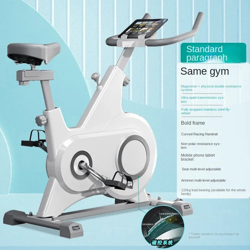 Smart Magnetic Indoor Cycling Bike: Mini Fitness Equipment for Weight Loss and Quiet Exercise