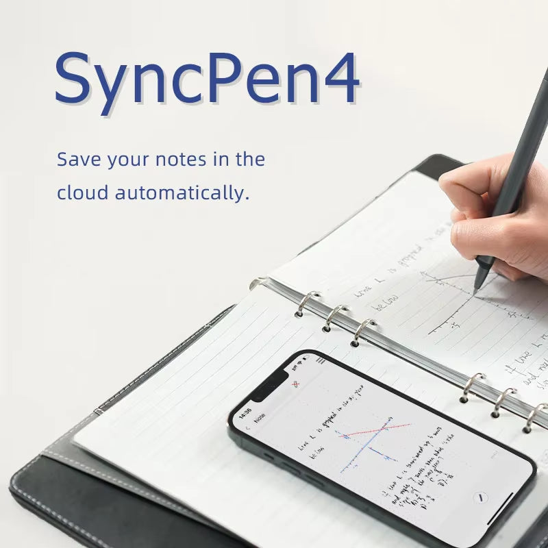 Syncpen4 Erasable Reusable Smartpen Set Smart Notebook Intelligent and Precise Writing System Supports Offline Storage