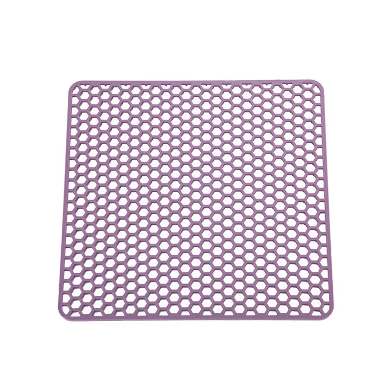 Silicone Sink Drain Hollow Kitchen Filter Splash Mat Table Decoration & Accessories Type Style Material Model Number Feature