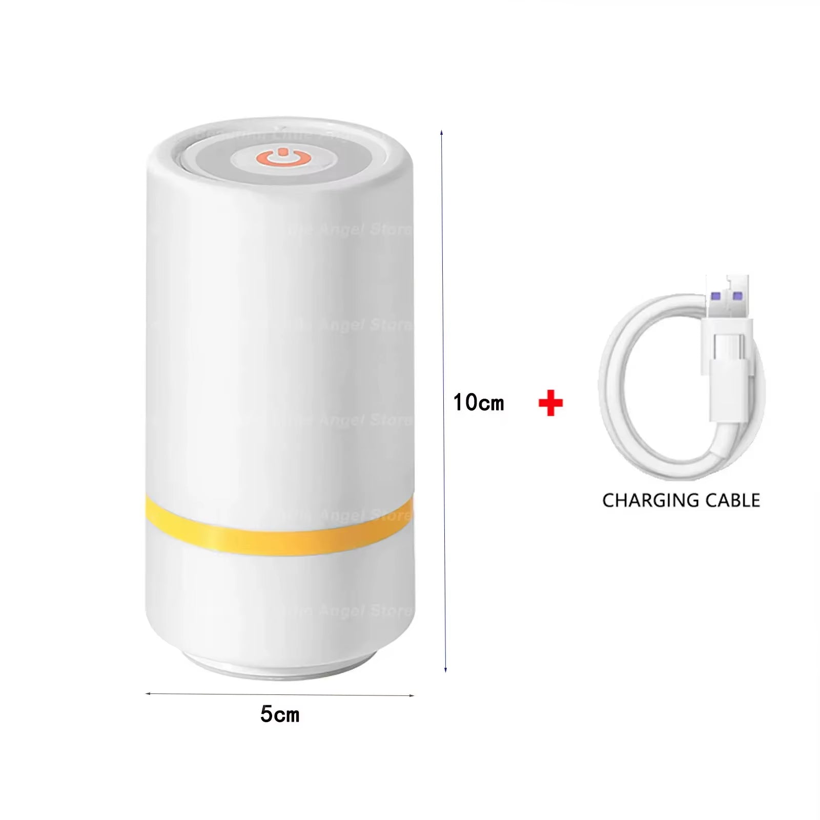 LEMEENQ USB Rechargeable Electric Air Pump for Vacuum Sealed Food Bag Household Food Vacuum Compression Bag Reusable Storage Bag