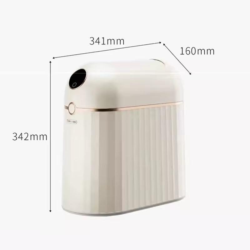 Japanese Smart Trash Bin Fully Automatic Packing Bag Replacement Sensor Electric Trash Bin Bathroom Home Supplies FYWB