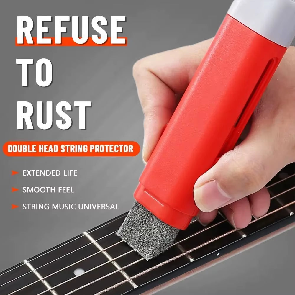 Guitar Strings Derusting Brush Pen Strings anti Rust Guitar Cleaner String Care Oil Eraser Guitar Accessorie Rust Prevention Pen
