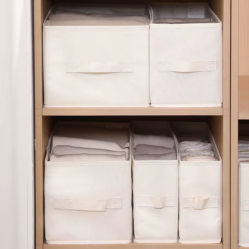 Oxford Cloth Clothes Storage Box Drawer Home Organizers Wardrobe Underwear Sock Pants for Closet Organization Clothing Storage