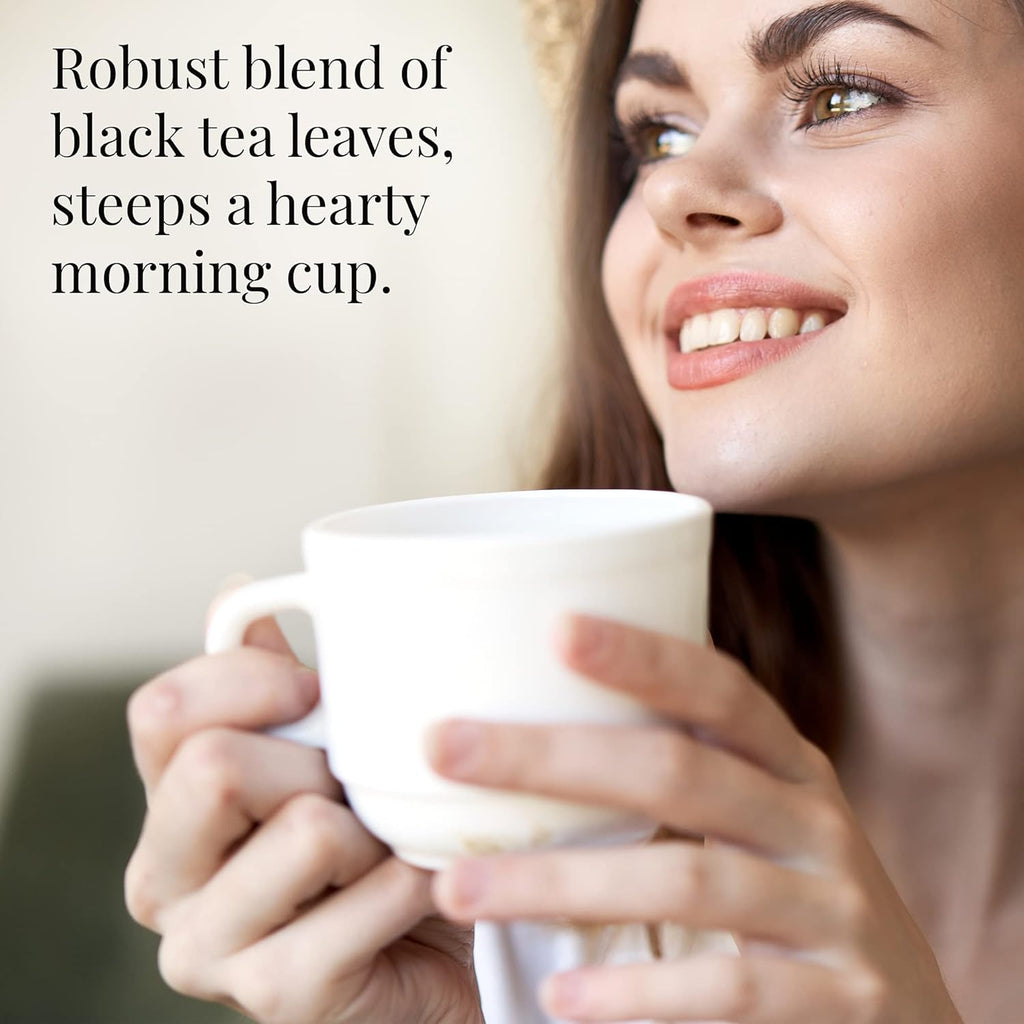 British Breakfast Black Full-Leaf Loose Tea, 3.5 Oz Tin | Steeps 50 Cups