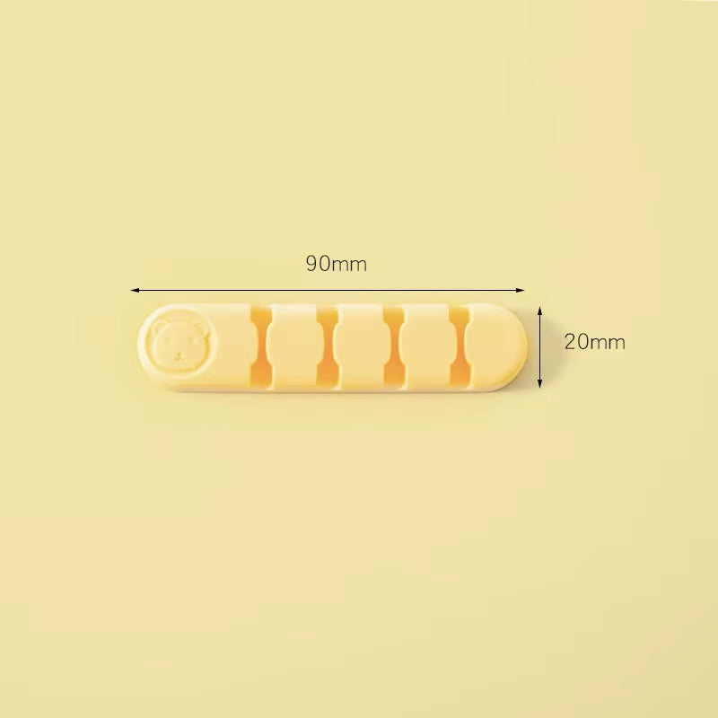 1 Piece Cute Cable Organizers Holder Clips for Desktop Cord Organizers Management Office Home