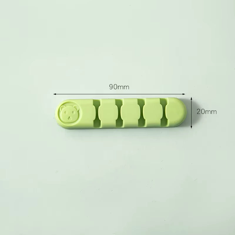 1 Piece Cute Cable Organizers Holder Clips for Desktop Cord Organizers Management Office Home