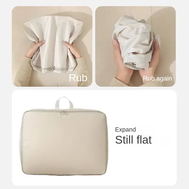 1PCS/SET Compression Packing down Clothes Quilt Storage Foldable Large Capacity Expansion Organizer Bag Capacity Expansion Bag
