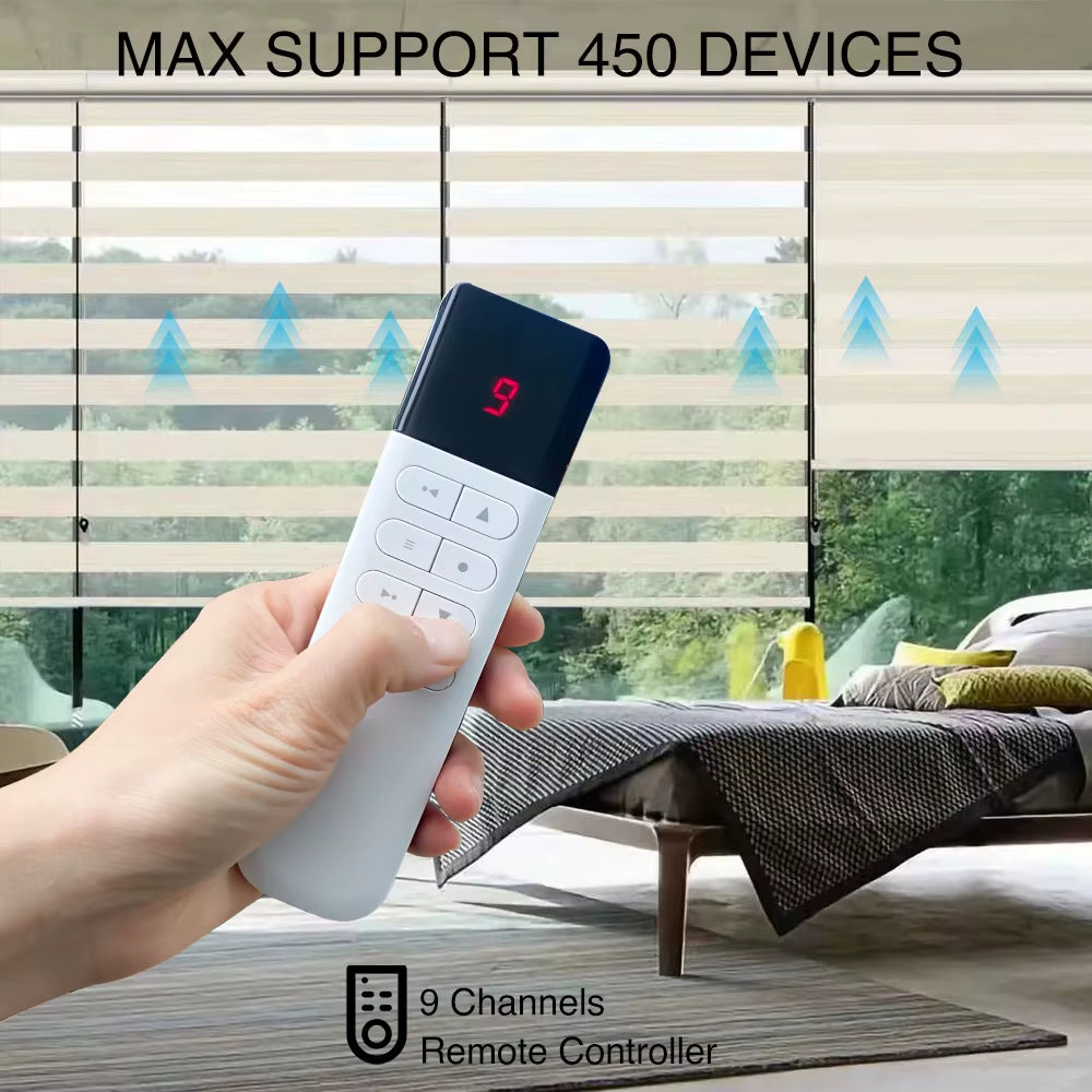 Tuya Zigbee Battery Window Smart Curtains Blinds Roller Motor for 37 38Mm Tube Work Alice Alexa Smart Speaker Home