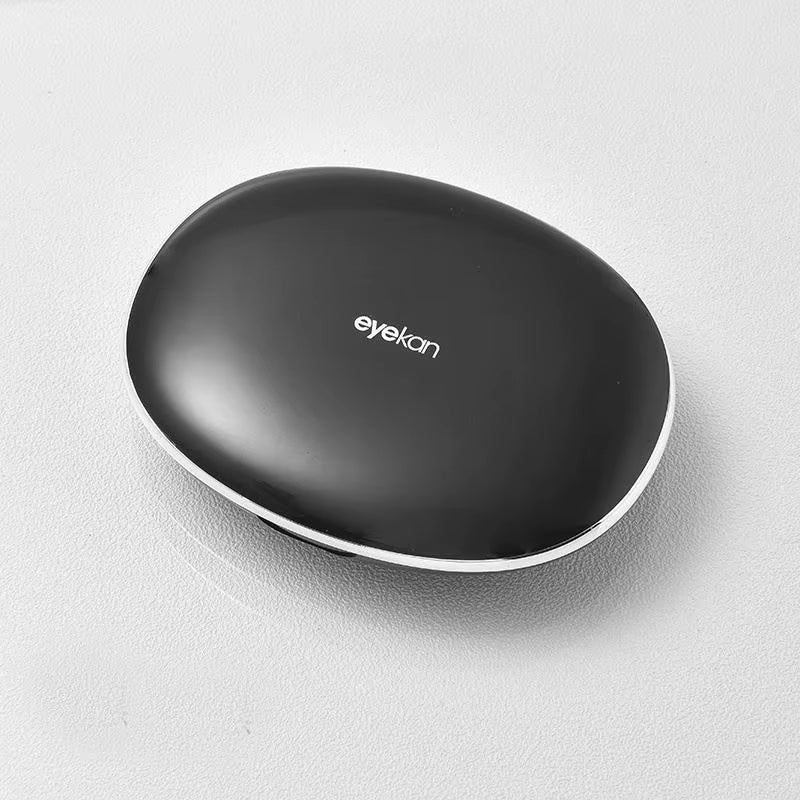 Ultra-Thin Magnetic Attraction round Contact Lens Case with Mirror Storage Box Lens Container Gift Elegant Eye Contacts Case