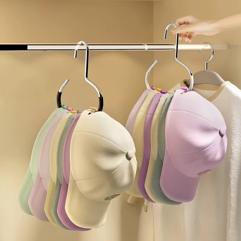 Versatile Manganese Steel round Hook Perfect for Hats Ties Scarves & Bags Strong Load-Bearing Non-Deformable Wall Hooks Heavy